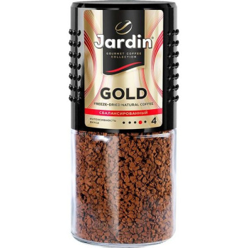 Кофе JARDIN Голд растворимый сублимированный 95г