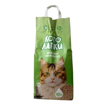 Наполнитель КОТОЛАПКИ древесный, 10л