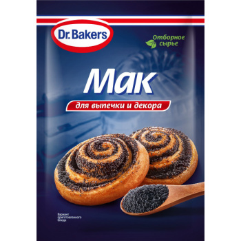 Мак пищевой Dr. Bakers, 80г