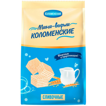 Вафли Сливочные мини 200г