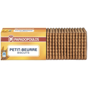 Печенье Papadopoulos Petit Beurre затяжное, 225г