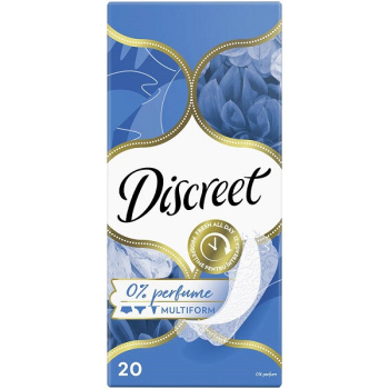 Прокладки ежедневные Discreet Мультиформ Дышащие 20шт