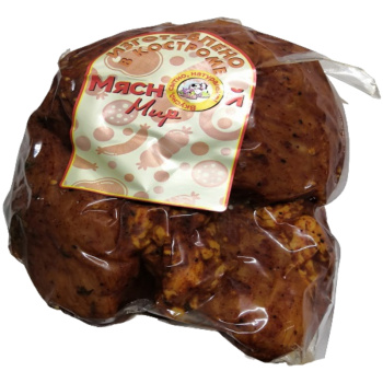Окорок свиной копчено-вареный Мясной Мир