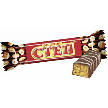 Батончик Золотой степ с орехом 50г