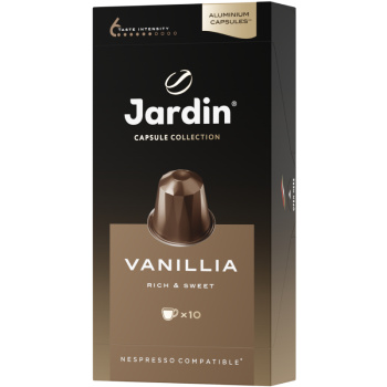 Кофе JARDIN капсулы Ваниллиа, 10 капсул