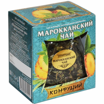 Чай зеленый Марокканский 55г крупный лист