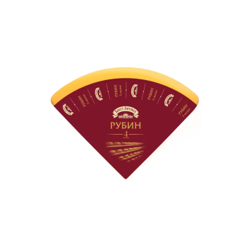 Сыр полутвердый Рубин Брест-Литовск 50% БЗМЖ 