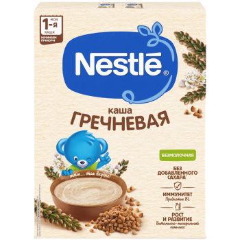 Каша Nestlé безмолочная гречневая гипоаллергенная с 4 месяцев 200 г