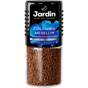 Кофе растворимый Jardin Colombia Medellin, 95г