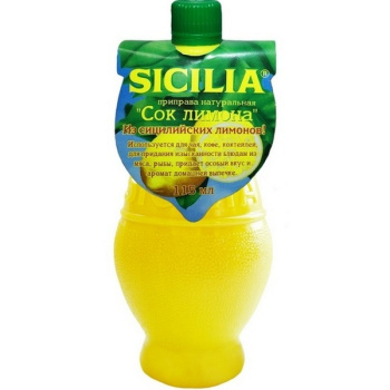 Приправа Сицилия сок лимона, 115мл