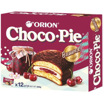 Печенье Choco Pie Сherry 240г