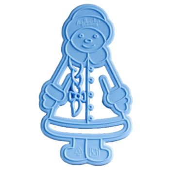 Форма для вырезки теста Снегурочка