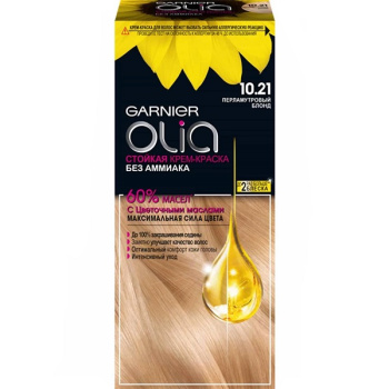 Краска для волос Garnier Olia 10.21 Перламутровый блонд