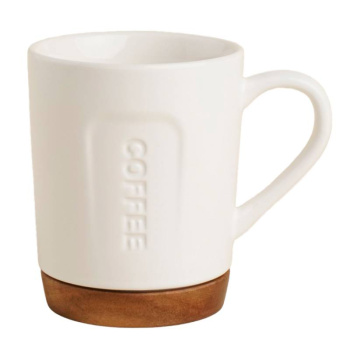 Кружка SL Home «Дольче фар ниенто», керамика, белая, 400мл