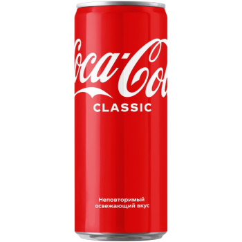 Напиток газированный Coca-Cola, 0,33л
