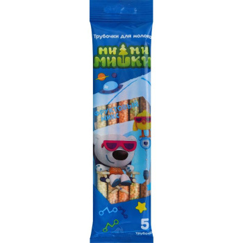 Трубочка для молока Ми-Ми-Мишки Фруктовый микс БЗМЖ, 30г