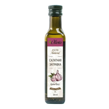 Масло-смесь Оливия-салатная заправка с чесноком, 250мл