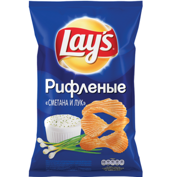 Чипсы Лейс сметана и лук, 140г