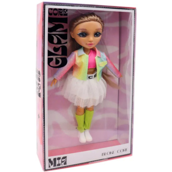 Модная кукла Funky Toys, коллекция Glam Core, Мия Bloke Core, 23см 