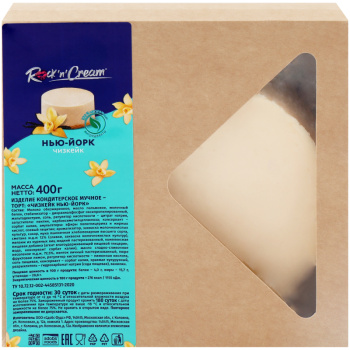 Чизкейк Нью-Йорк Rock'n'Cream Ванильный, 700г