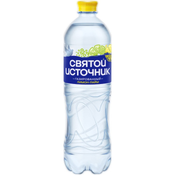 Напиток Святой Источник 1л Лимон-Лайм газ пэт