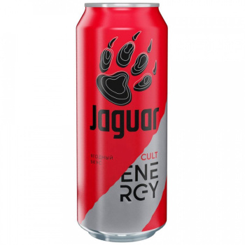 Напиток энергетический Jaguar безалкогольный со вкусом ягод