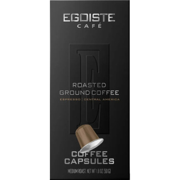 Кофе в капсулах молотый EGOISTE Espresso, 10 капсул по 5г