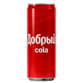 Напиток Добрый кола, газированный, 0,33л 