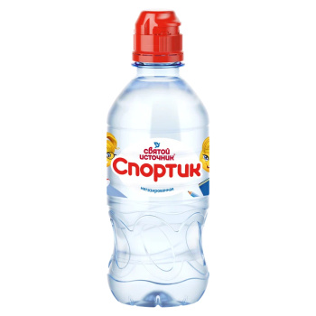 Вода Святой источник Спортик питьевая негаз 0,33л