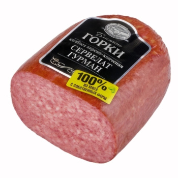 Сервелат Гурман варёно-копчёный Ближние Горки, 500г