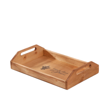 Поднос маленький с декором с покрытием, 30х20х6,5 см 