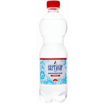 Вода природная газированная, Светлояр, 0,5 л 