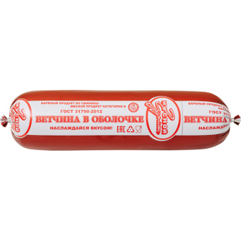 Ветчина вареная в оболочке Мясной Гурман