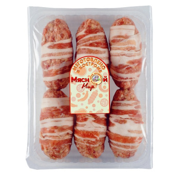 Люля в беконе охл. 1кг лоток Мясной Мир
