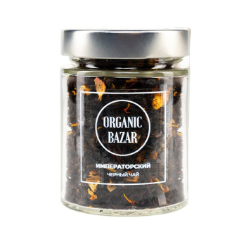 Чай Organic Bazar, Императорский черный, 43г 