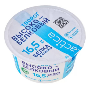 Творог мягкий Lactica 1,5% БЗМЖ, 150г