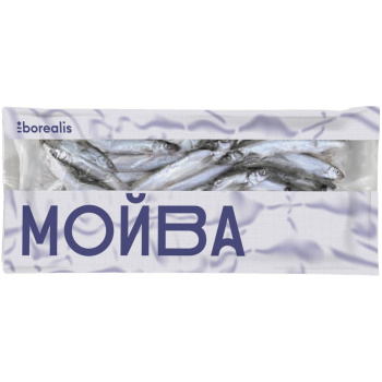 Мойва Borealis атлантическая неразделанная свежемороженая, 700г