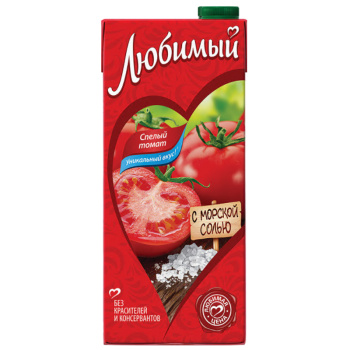 Нектар Любимый Сад, спелый томат, 0,95л