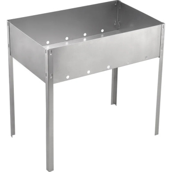 Мангал сборный без шампуров в сумке, 500х300х500х0,5мм