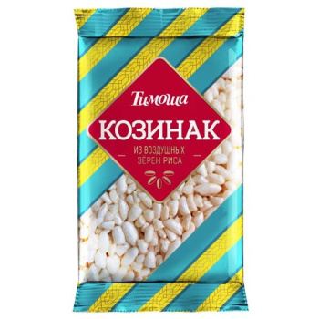 Козинак Тимоша из воздушных зёрен риса, 50г