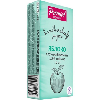 Носовые платочки Premial ароматизированные 10шт