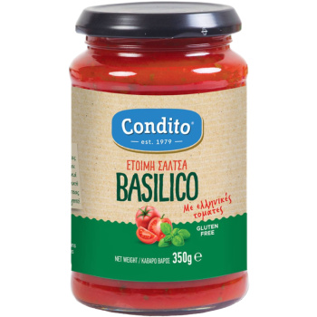 Соус Condito томатный с базиликом, 350г