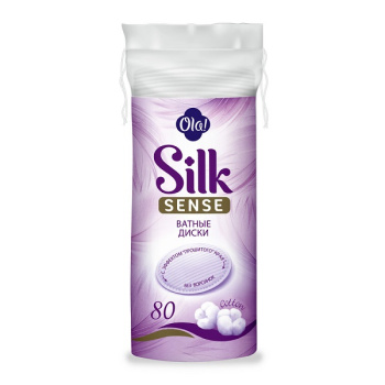 Ватные диски Оla Silk Sense 80шт