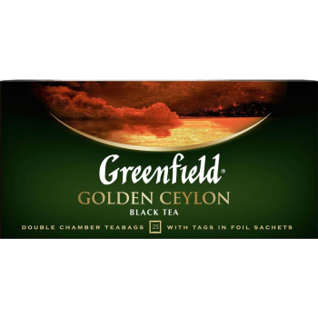 Чай черный Greenfield Golden Ceylon, 25пак