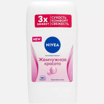 Дезодорант Nivea тверд женский 50мл Жемчужная красота