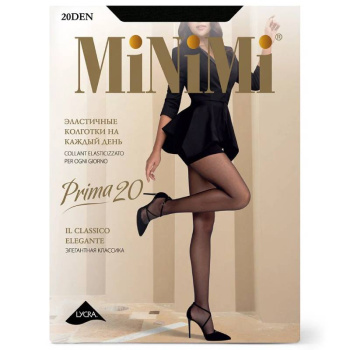 Колготки Minimi PRIMA 20 (nero, 4)