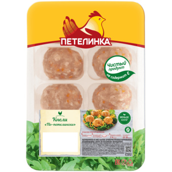 Кнели Петелинка куриные охлаждённые, 320г