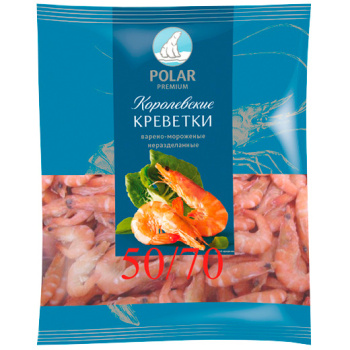 Креветки королевскиеPolar 500г