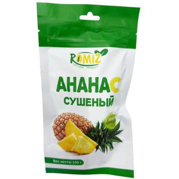 Ананас Сушеный фас 100г
