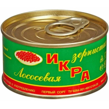 Икра лососевая ТУ РПК Находскинский, 140г